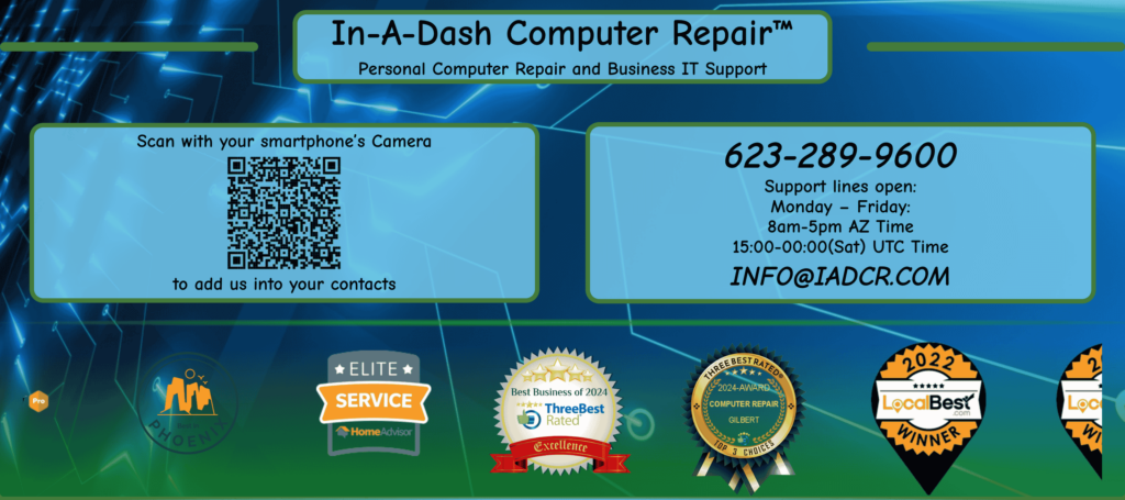 In-A-Dash Computer Repair
